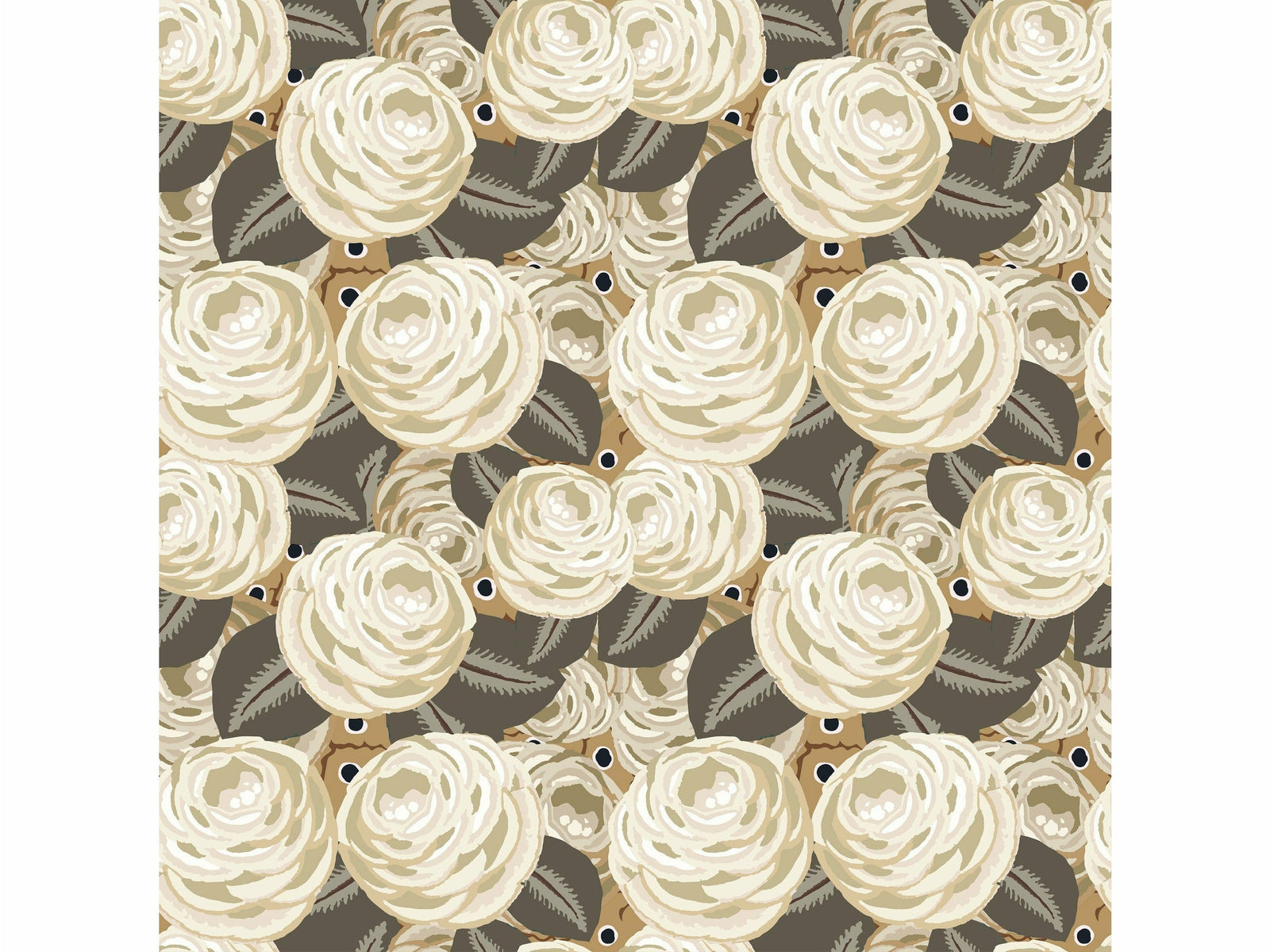 Echantillon Brassée de pivoines / Antilope