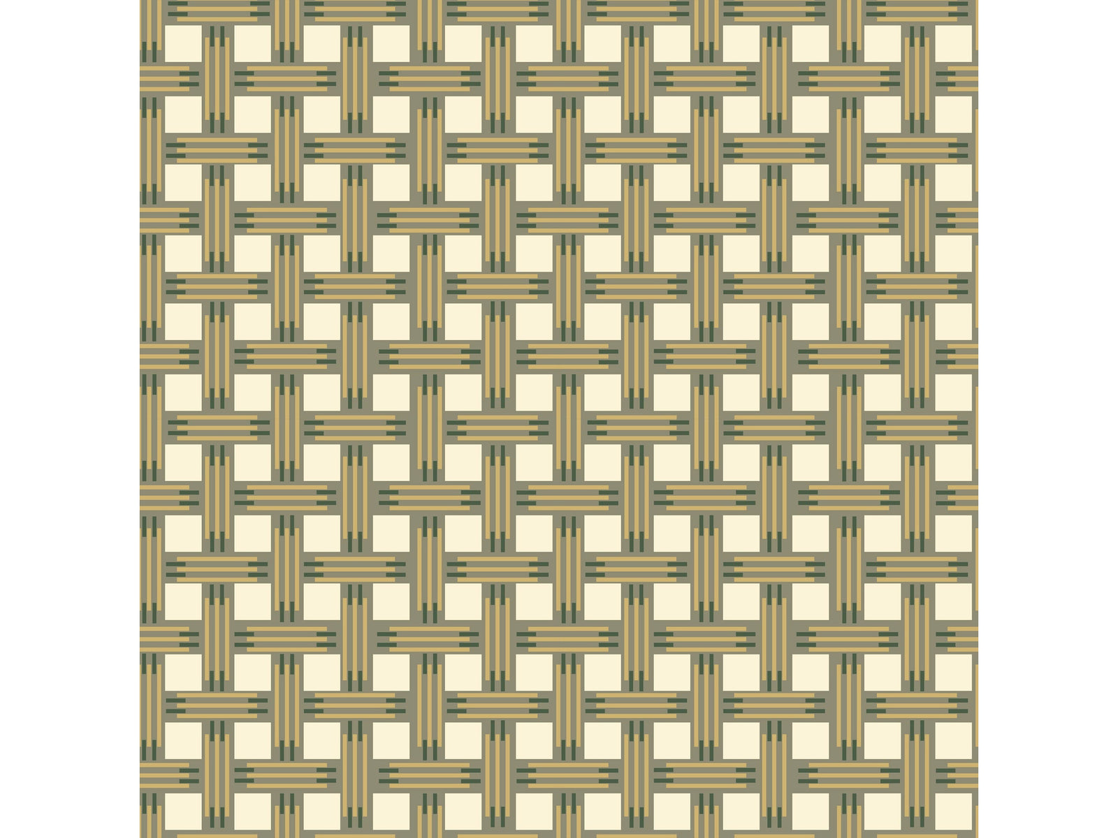 Cannage / Blanc d'ivoire