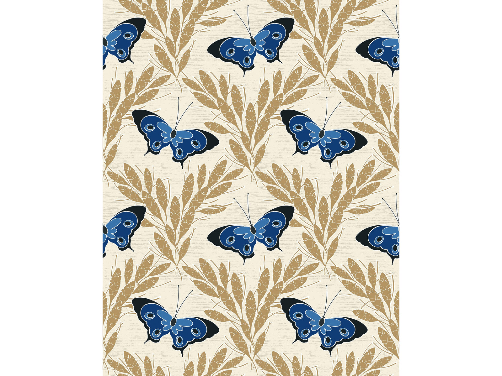 Chasse aux papillons / Blanc de roi