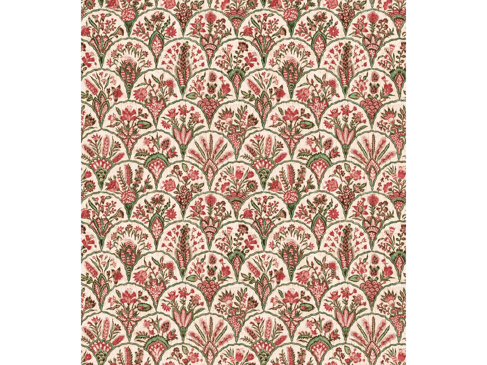 Éventails floraux / Cinabre