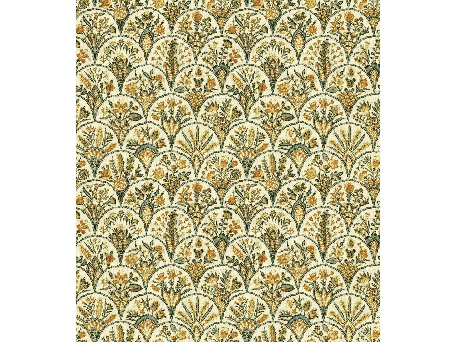 Éventails floraux / Cuir végétal