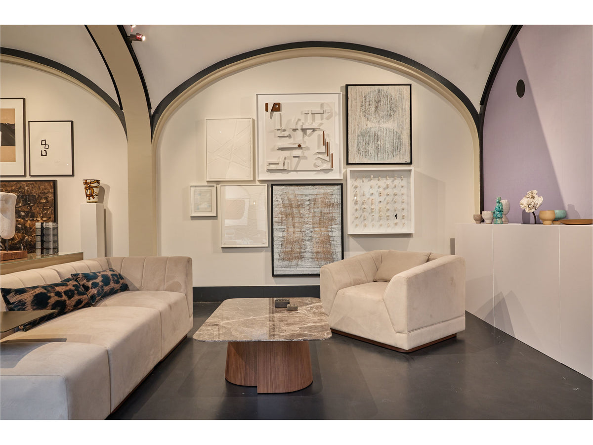 Exposition VUE SUR MER - The Secret Gallery - copyright Michael Benard - couleurs MC23 Macquart et MC25 Brume Matinale MÉRIGUET-CARRÈRE Paris