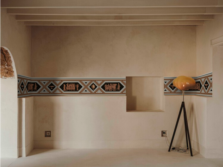 Frise Pompéi / Châtaigne