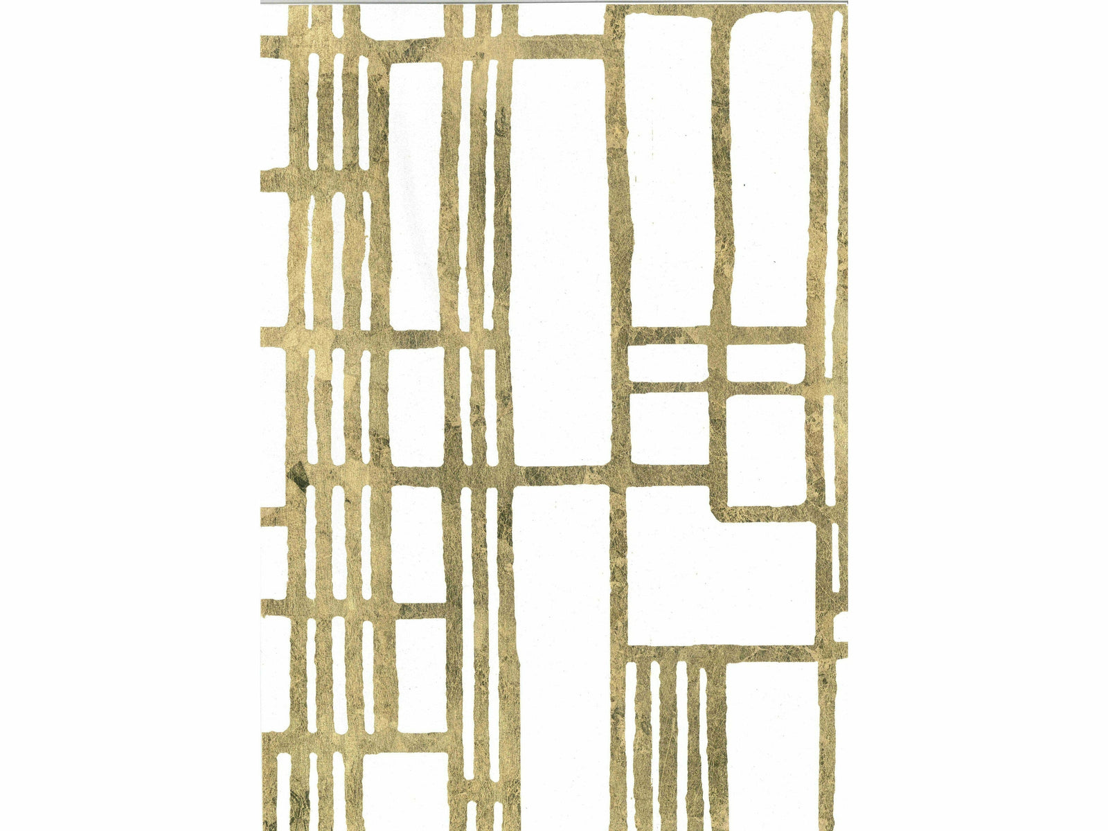 Échantillon Gustav / Blanc & or