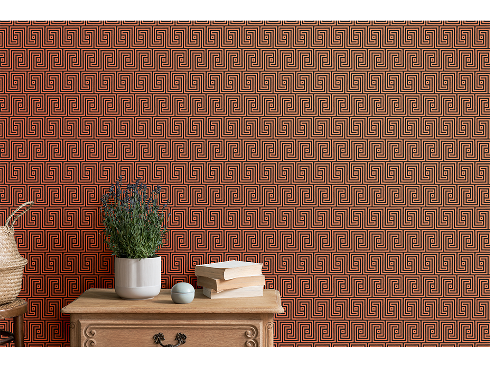 Labyrinthe étrusque / Terre cuite