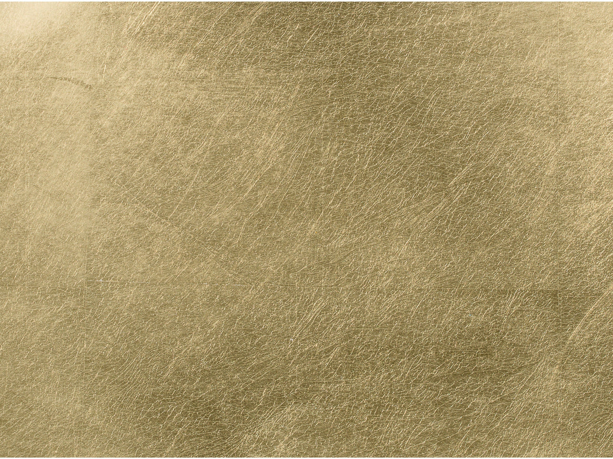 Echantillon Mériguet-Carrère papier peint Feuille à feuille Or