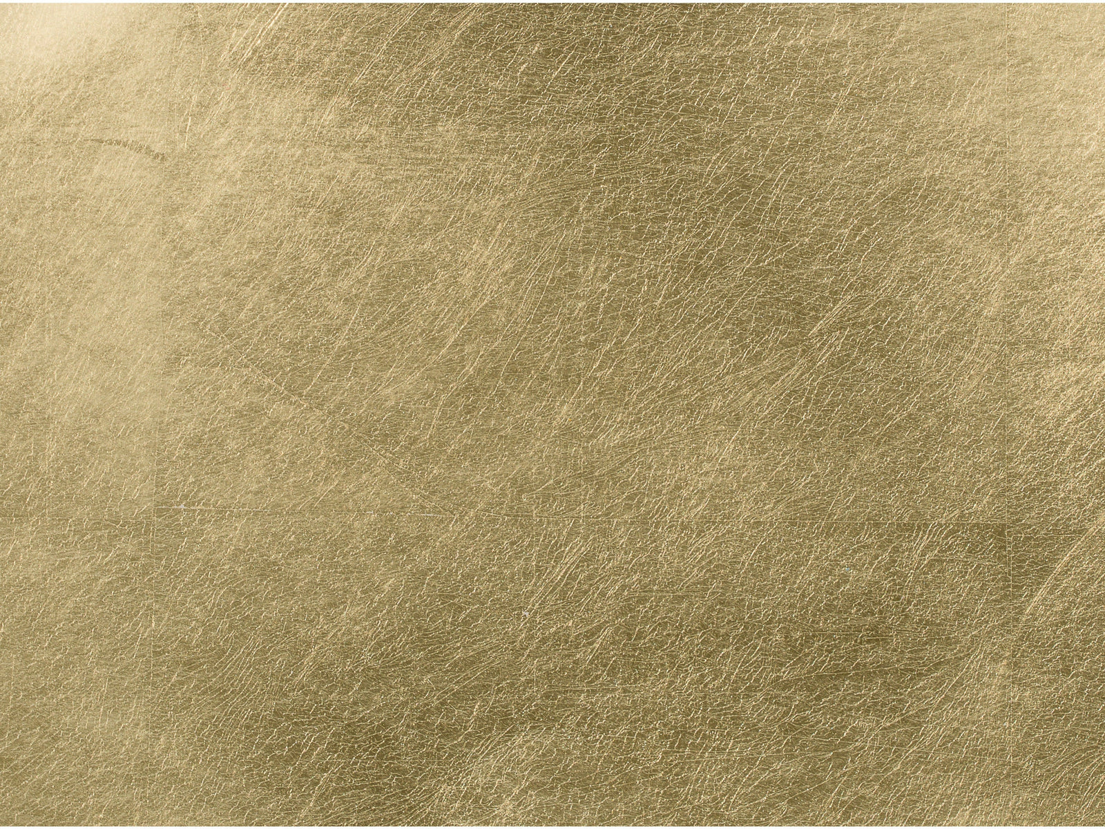 Echantillon Mériguet-Carrère papier peint Feuille à feuille Or
