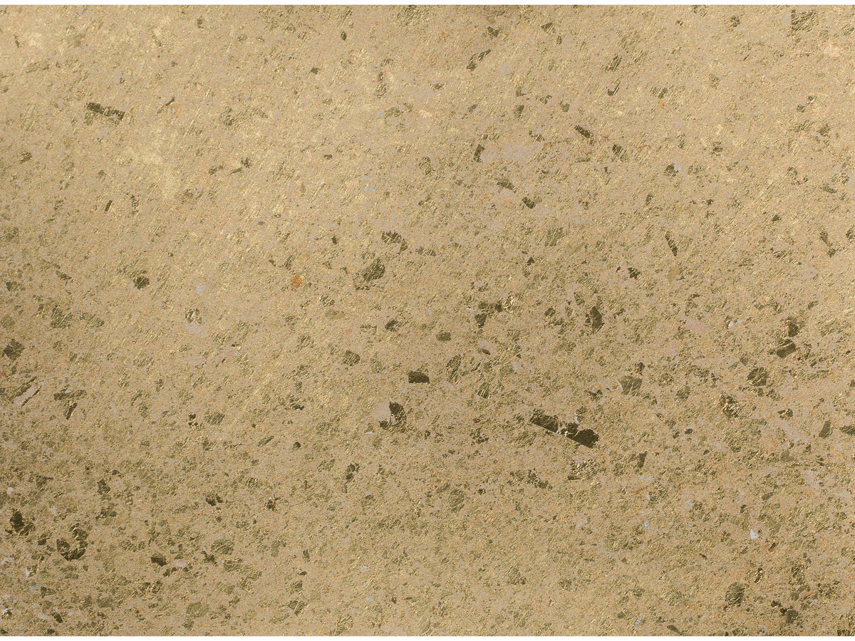 Echantillon Mériguet-Carrère papier peint Pépites Or