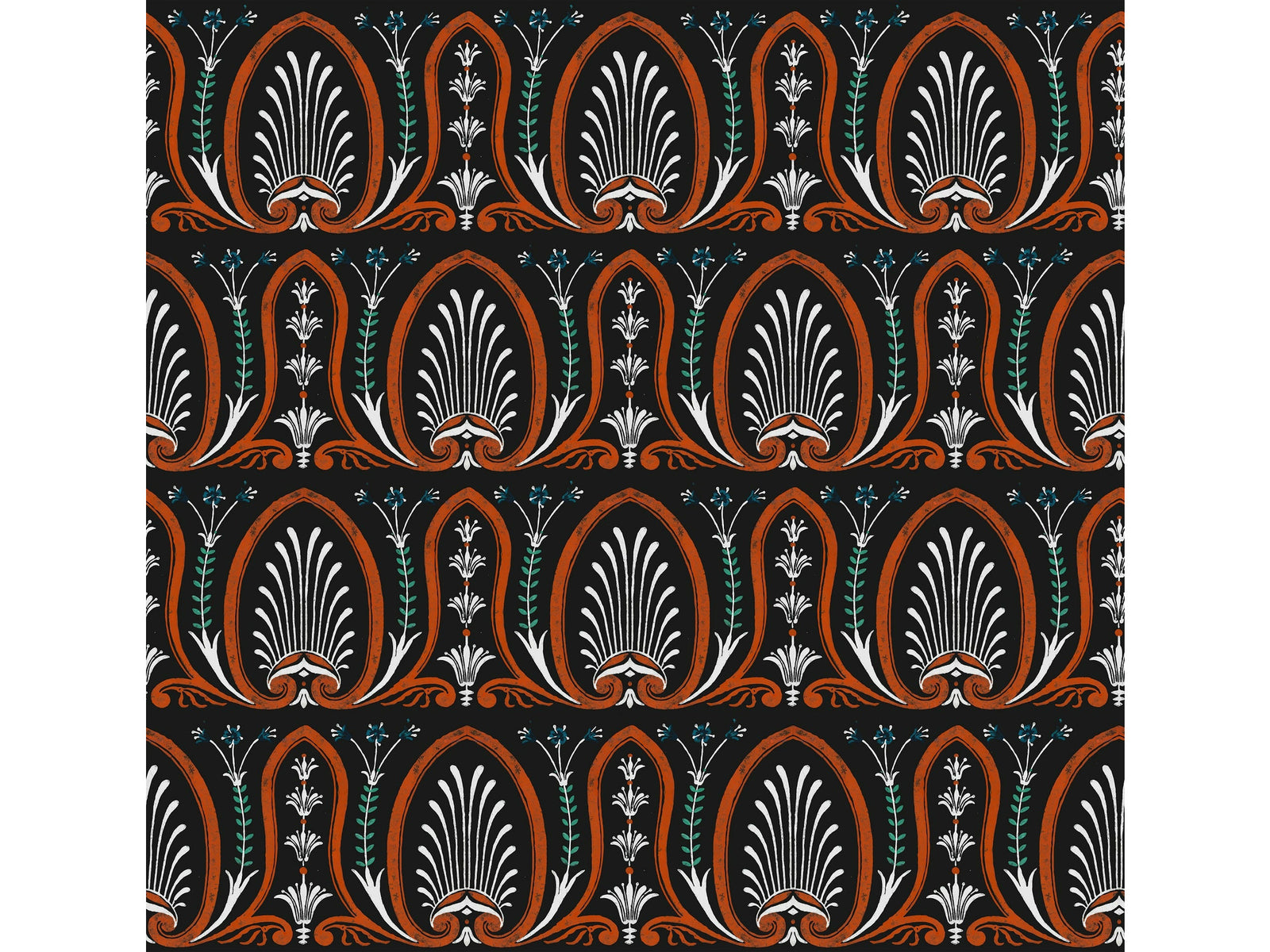 Palmettes étrusques / Nuit noire