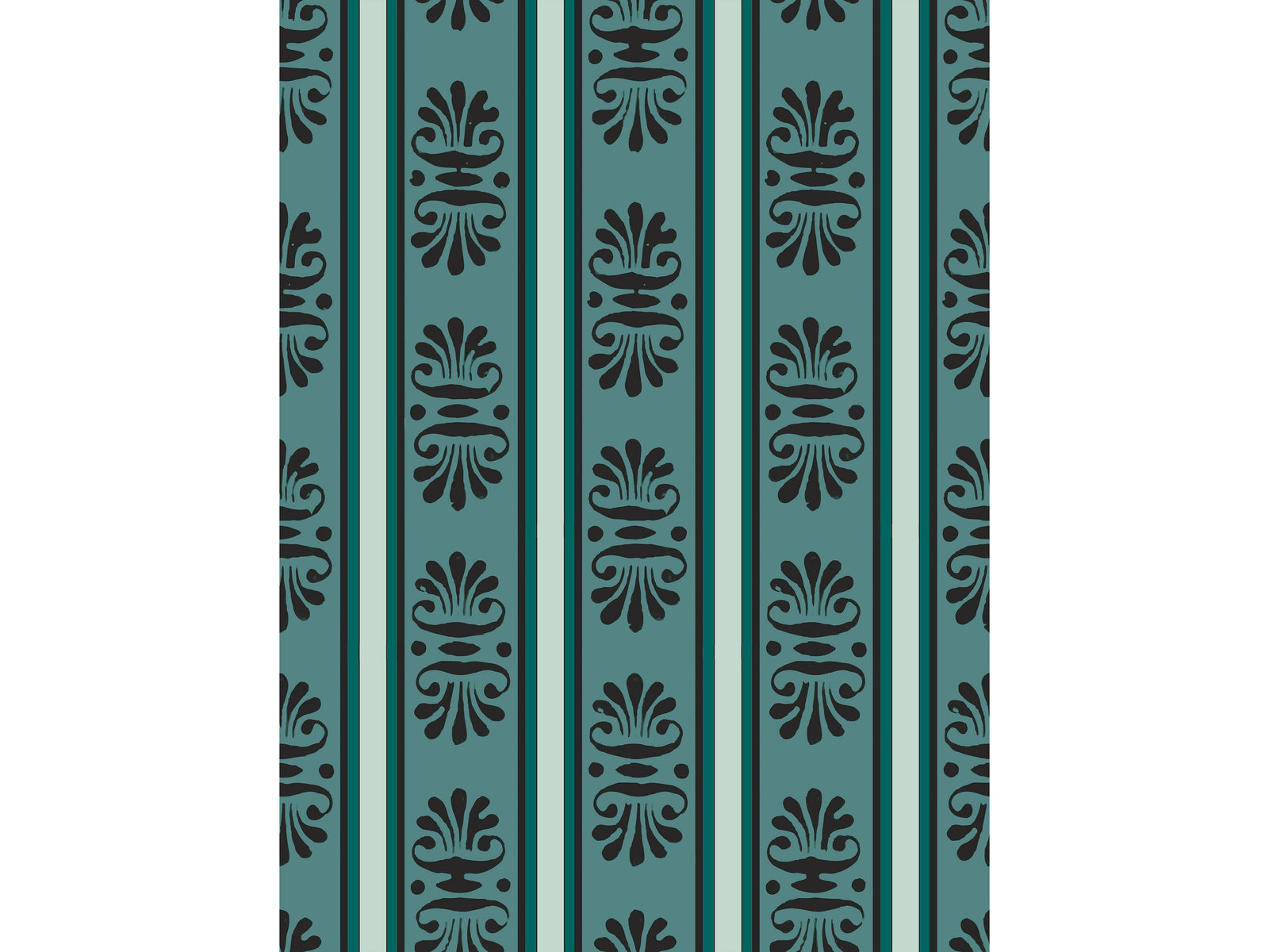 Pochoirs à l’antique / Pierre verte