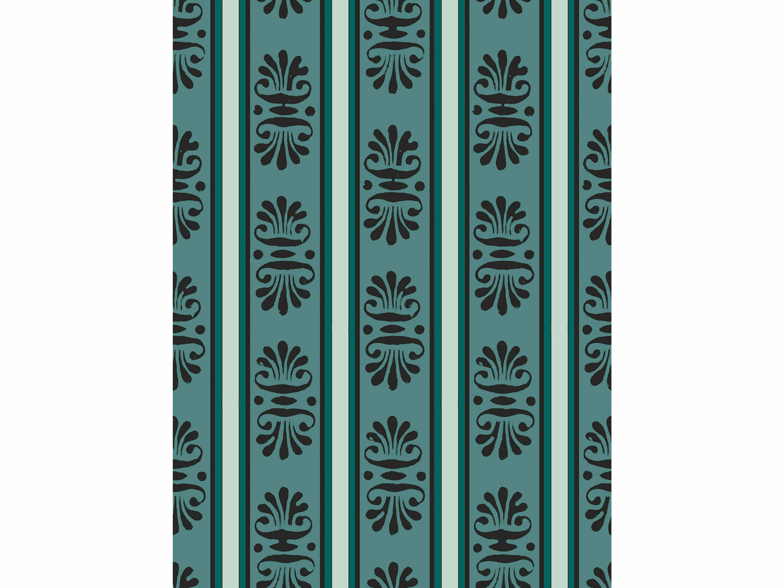 Echantillon Pochoirs à l’antique / Pierre verte