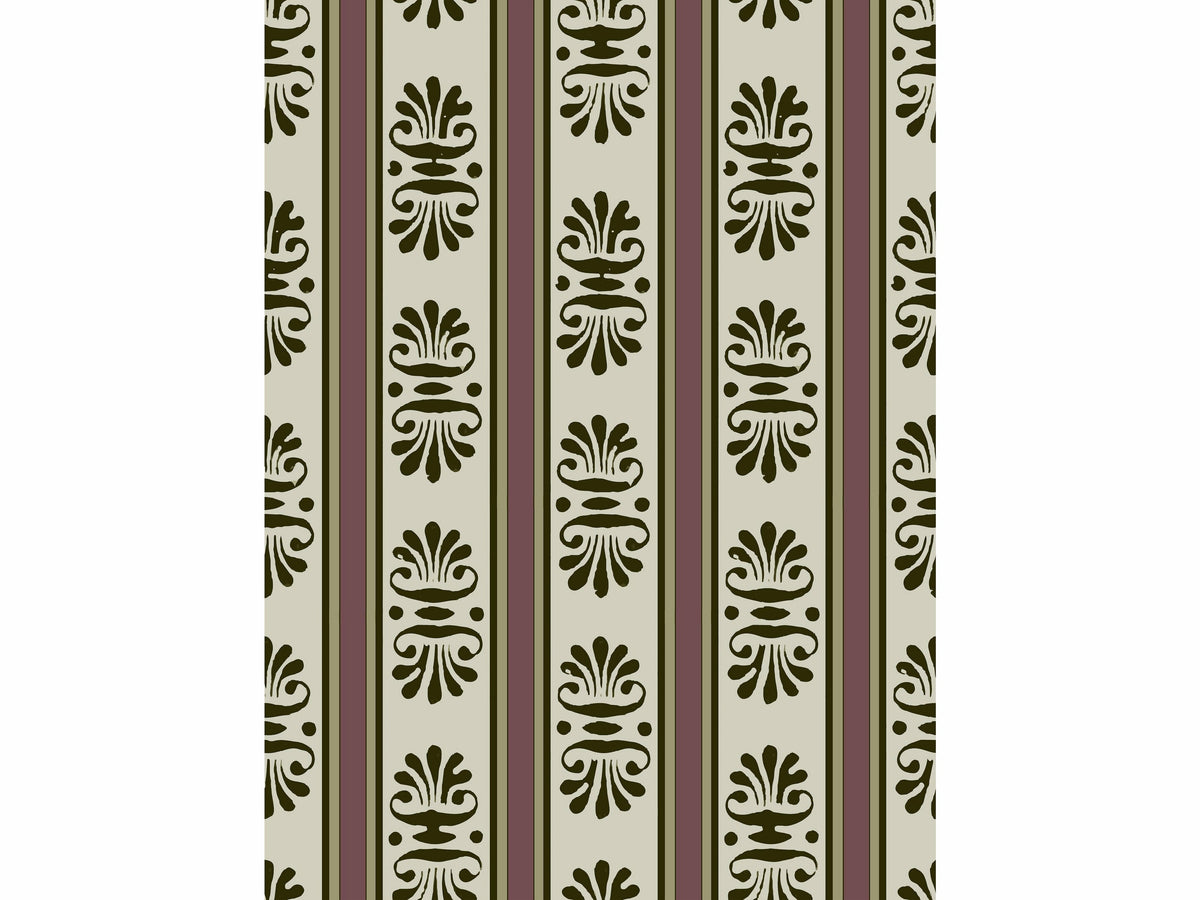 Echantillon Pochoirs à l’antique / Terre verte