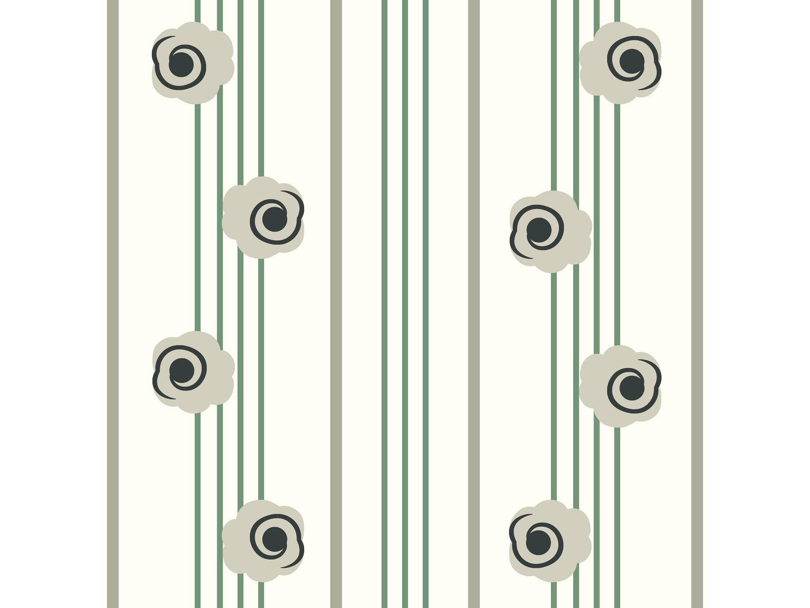 Portée d'œillets / Blanc Lys