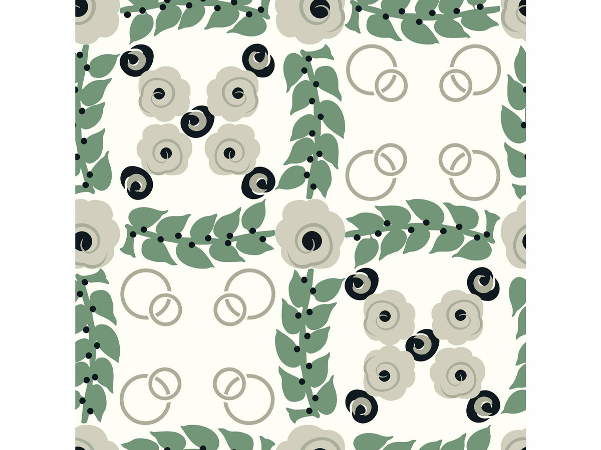 Échantillon Quadrille d&#39;œillets / Blanc lys