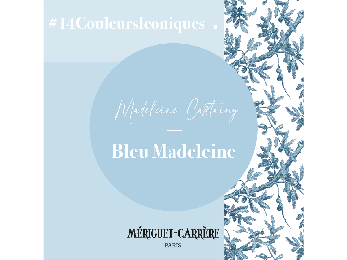 Référence papier peint : Branches de pin bleu par Edmond Petit