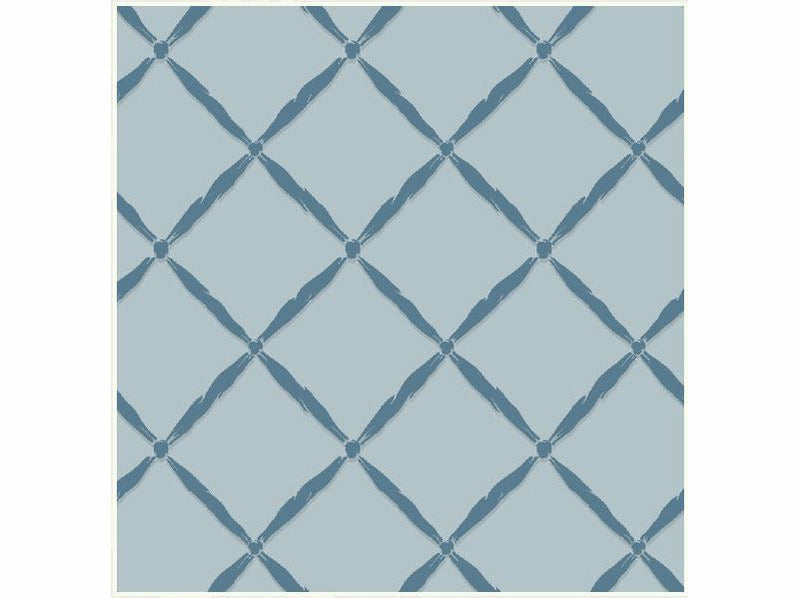 Echantillon Treillage de rubans / Vert de gris