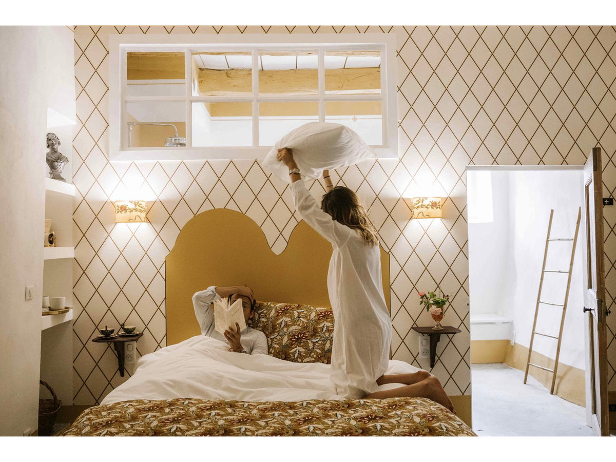 Chambre « Place aux Herbes » dans la maison d&#39;hôtes près d&#39;Uzès - copyright Maison Plein Sud 